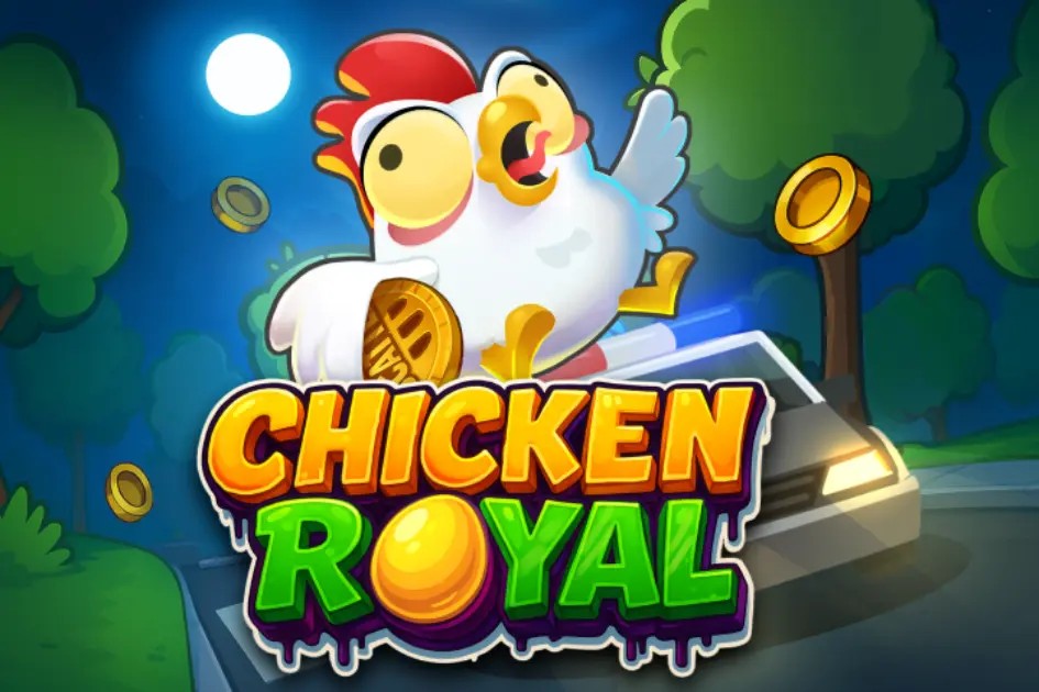 Official Casino Games logo: Chicken Royal by InOut at Spinsino Casino