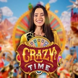 Crazy Time casino game by Evolution – featured logo at Spinsino Casino