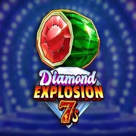 Diamond Explosion 7s by RubyPlay, showcased at spinsinocasinoo.com – game logo