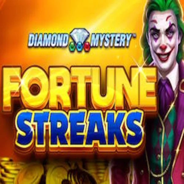 Diamond Mystery Fortune Streaks logo – Slots by Greentube at Spinsino Casino