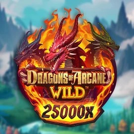 Dragons of Arcane Wild logo – Slots by Foxium at Spinsino Casino