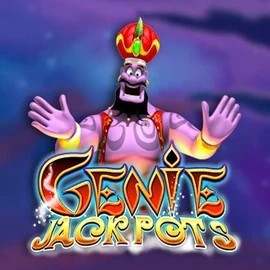 Genie Jackpots logo by Blueprint Gaming at Spinsino Casino