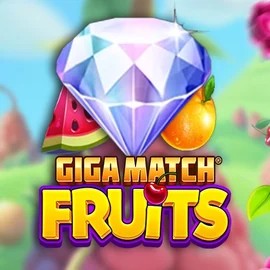 Giga Match Fruits slot logo by RubyPlay at Spinsino Casino