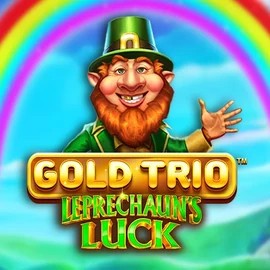 Gold Trio Leprechaun's Luck by Playtech, showcased at spinsinocasinoo.com – game logo