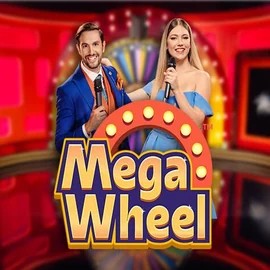 Mega Wheel slot logo by Pragmatic Play at Spinsino Casino