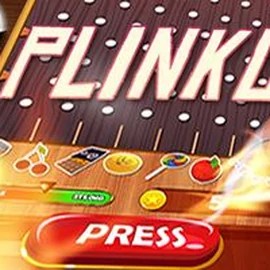 Plinko slot logo by BGAMING at Spinsino Casino