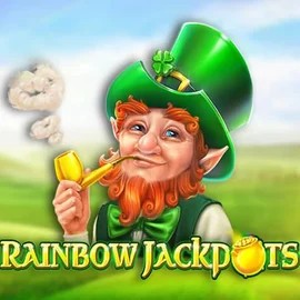 Official Jackpots logo: Rainbow Jackpots by Red Tiger Gaming at Spinsino Casino