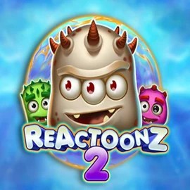 Slots logo of Reactoonz 2 from Play'n GO at Spinsino Casino