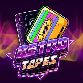 Retro Tapes slot icon by Push Gaming, available at Spinsino Casino