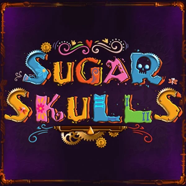 Sugar Skulls slot visual from Booming Games available on spinsinocasinoo.com