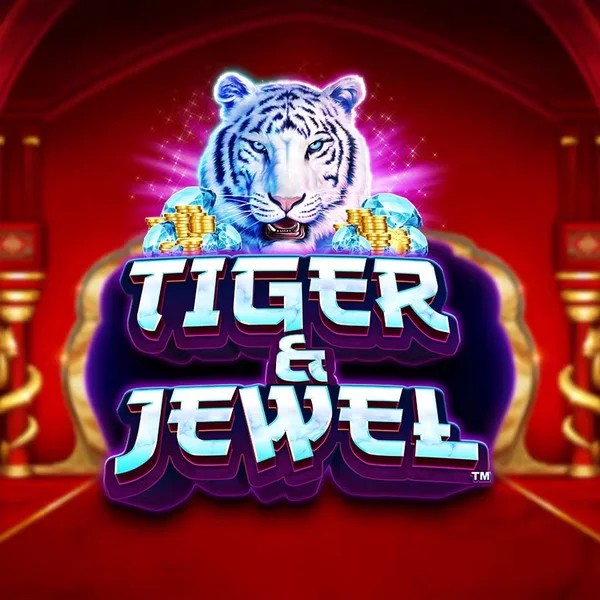 Tiger and Jewel slot visual from Greentube available on spinsinocasinoo.com